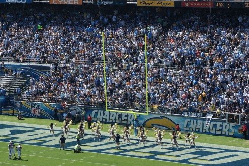 san diego chargers football game
